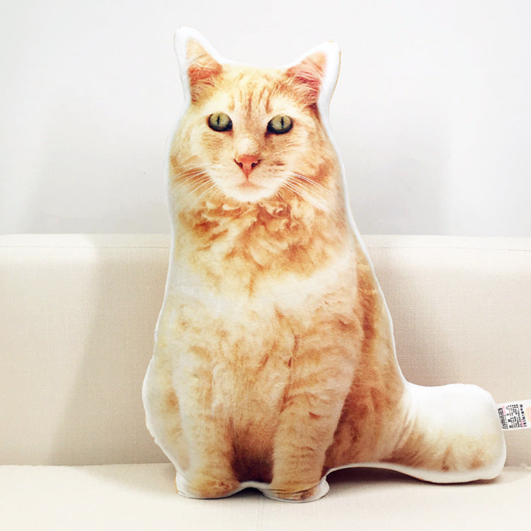Customize Special-Shaped Pet Pillow  DIY Stuffed Animal Pillow Sofa Car Decor Cat Dog Pillow