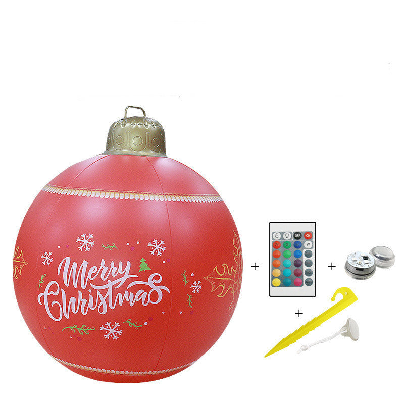 Creative Inflatable Christmas Ball Christmas Ornament