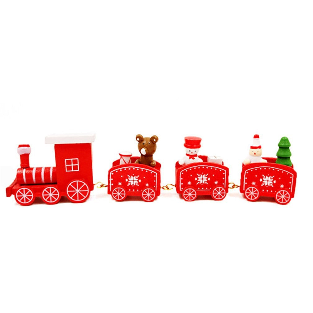 Christmas Ornament Christmas Wooden Train
