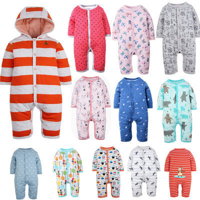 Winter baby clothes one piece