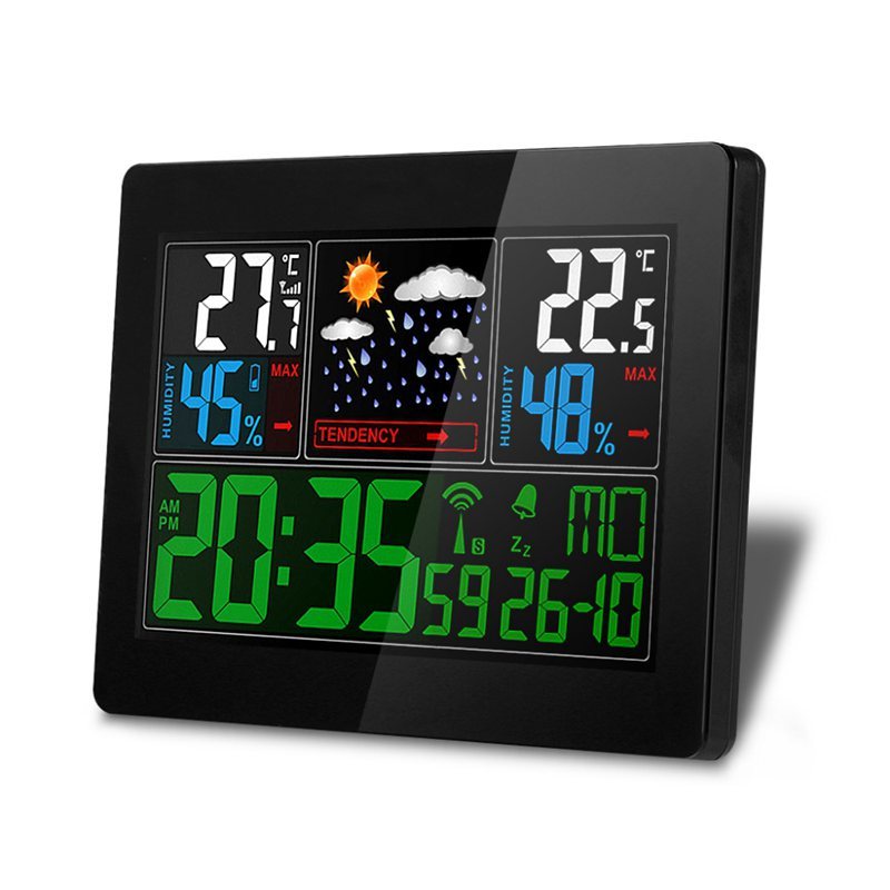Weather forecast clock