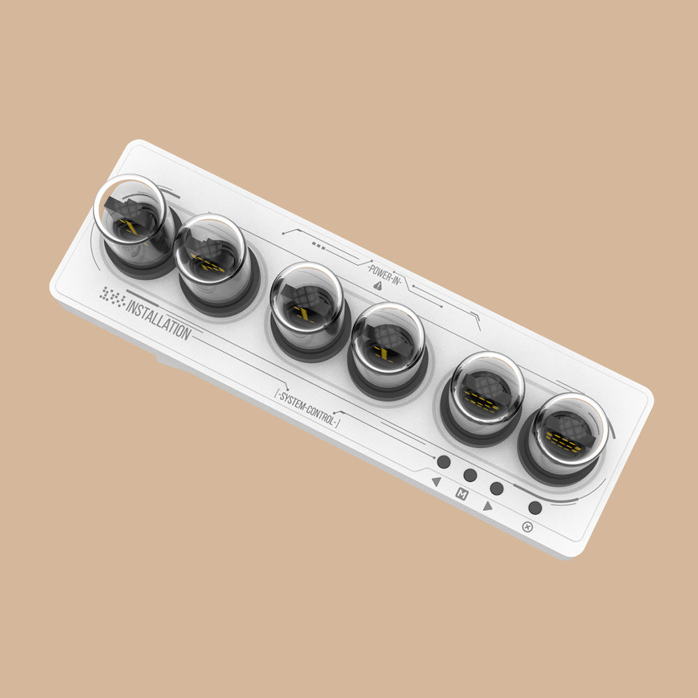 Intelligent Weather Station Weather Clock Decoration Ips Color Screen Table Clock