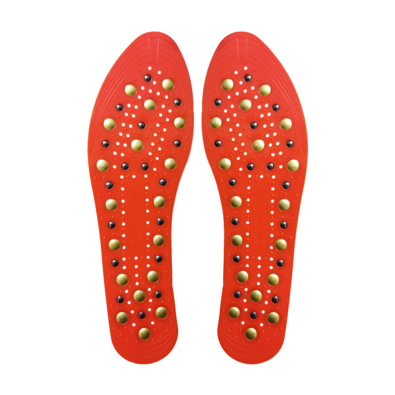 Magnetic Circulation Massage Insole Breathable Health Care Acupoints