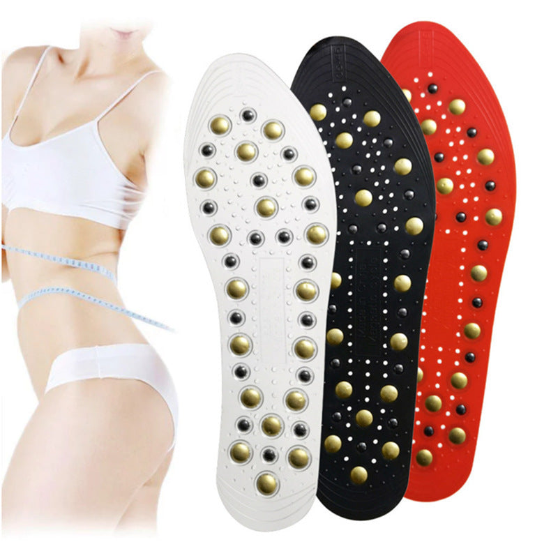Magnetic Circulation Massage Insole Breathable Health Care Acupoints