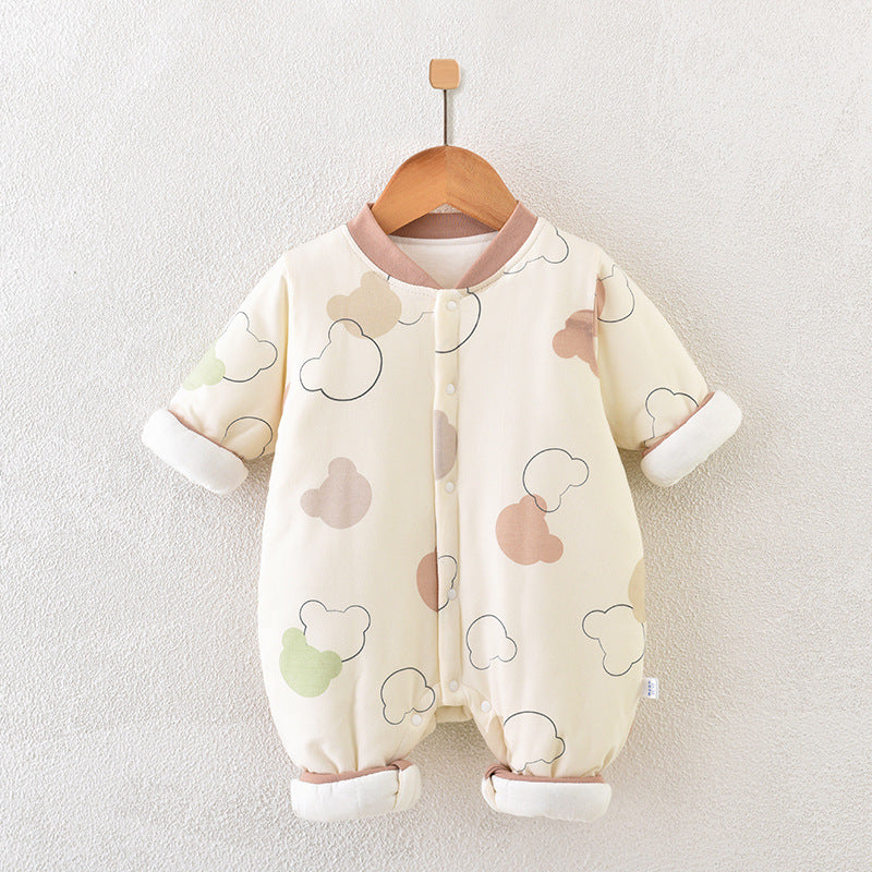 Baby Jumpsuit Warmth Retention Material Winter Clothes