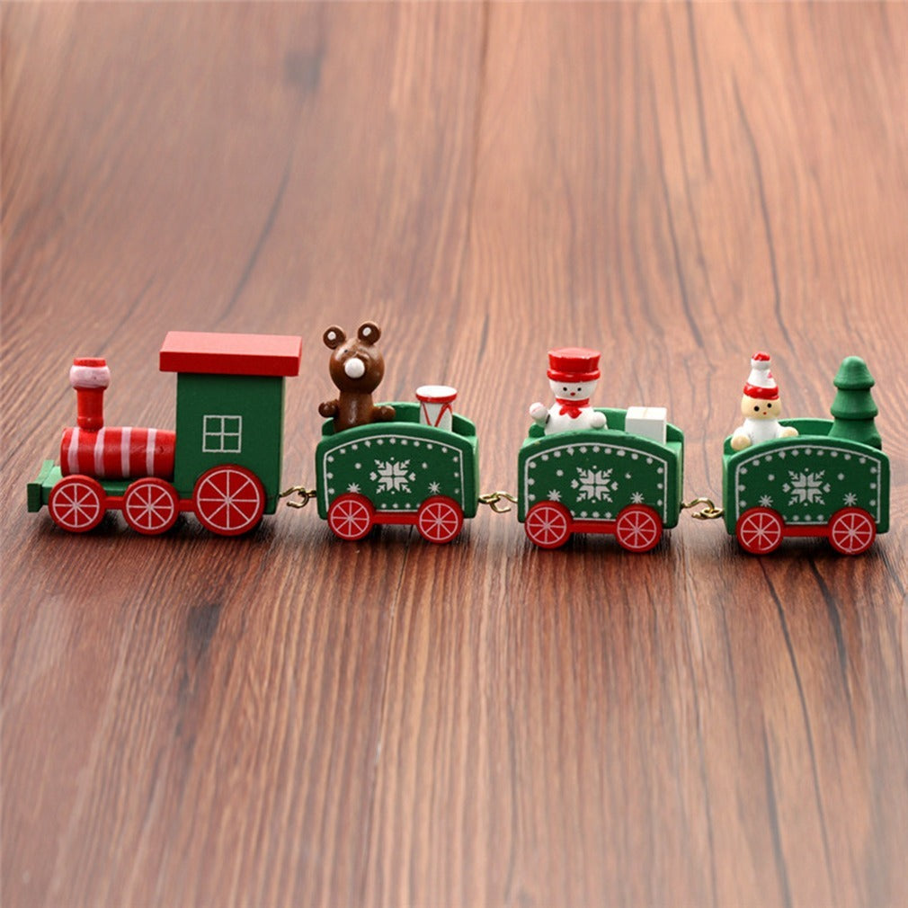 Christmas Ornament Christmas Wooden Train
