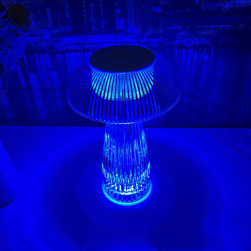 Creative Mushroom Table Lamp Diamond Crystal