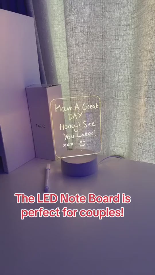 Creative Note Board Creative Led Night Light USB Message Board Holiday Light With Pen Gift For Children Girlfriend Decoration Night Lamp